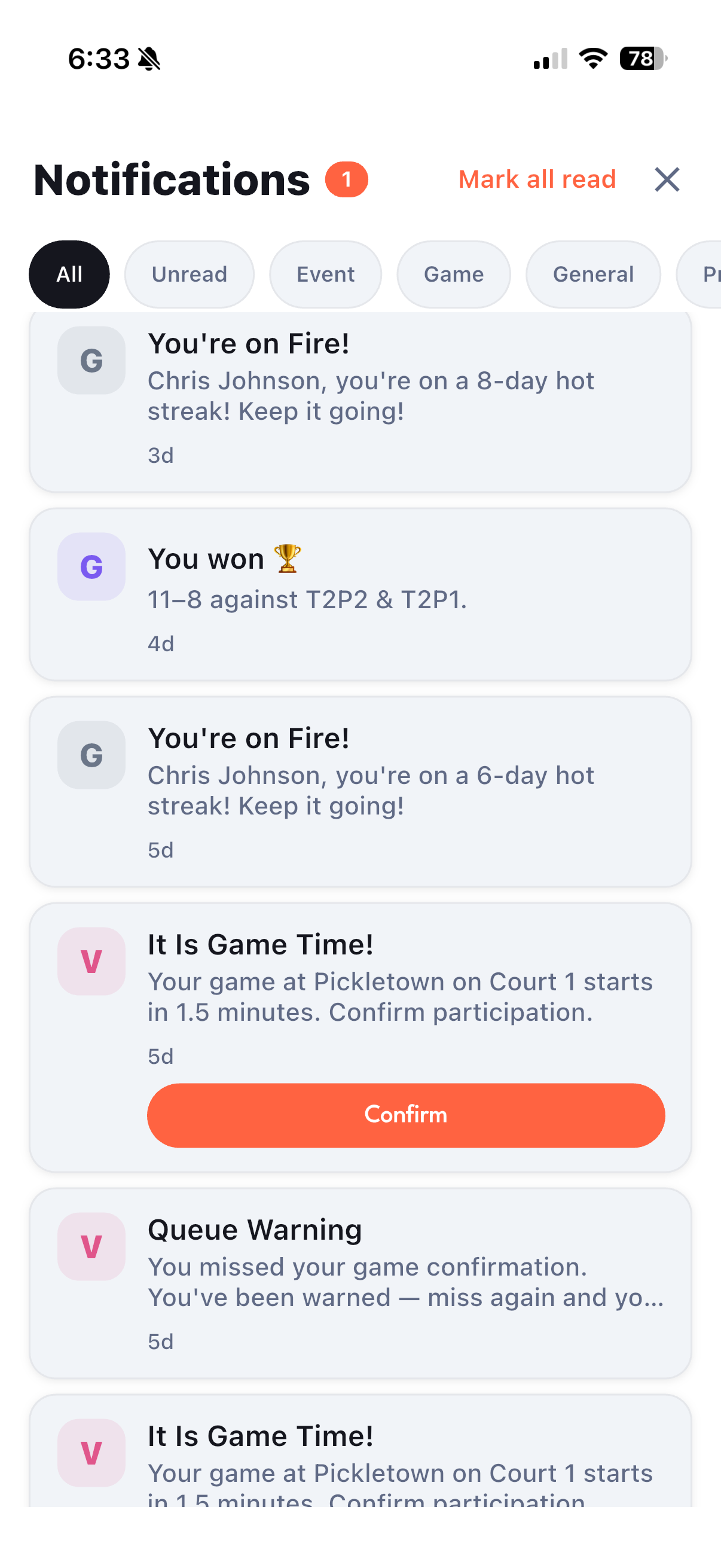 Notifications